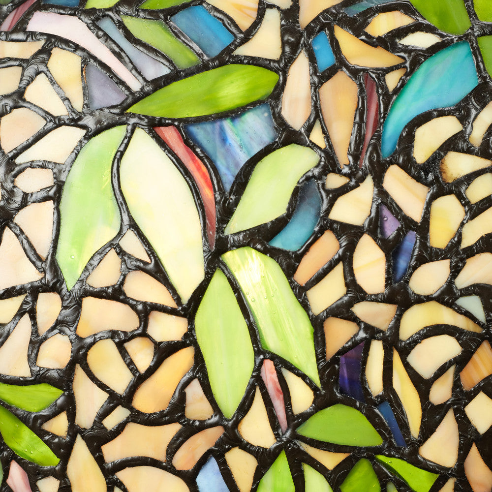 31.75" H Laburnum Tiffany-Style Stained Glass Table Lamp