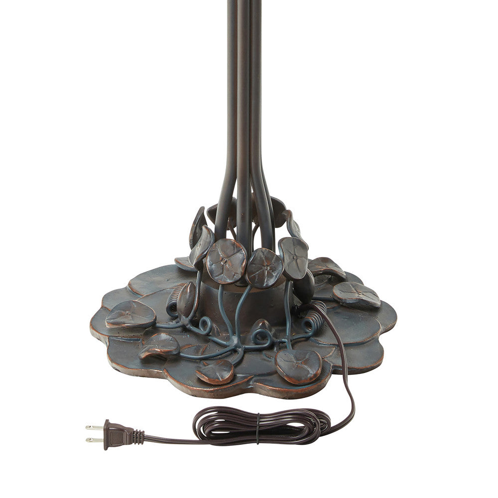 31.75" H Laburnum Tiffany-Style Stained Glass Table Lamp