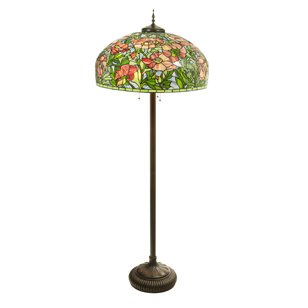 69" H Amaya Tiffany-Style Stained Glass Floor Lamp